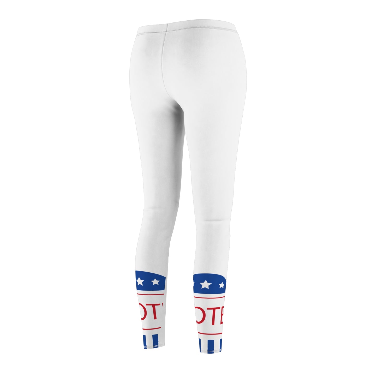 Vote Graphic Casual Leggings for Women - Stylish & Comfortable Election Apparel