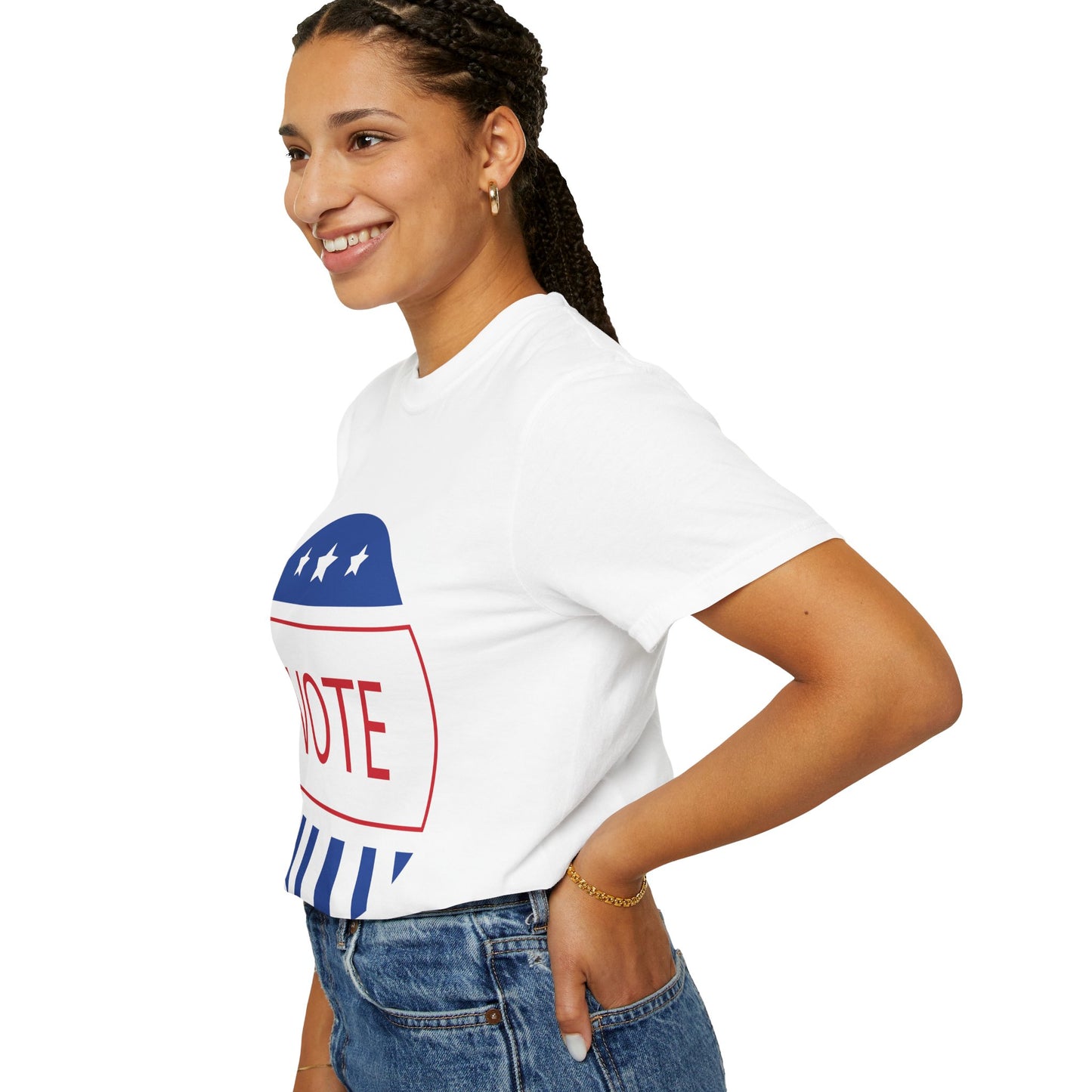 Unisex Vote Garment-Dyed T-Shirt - Perfect for Election Day and Advocacy