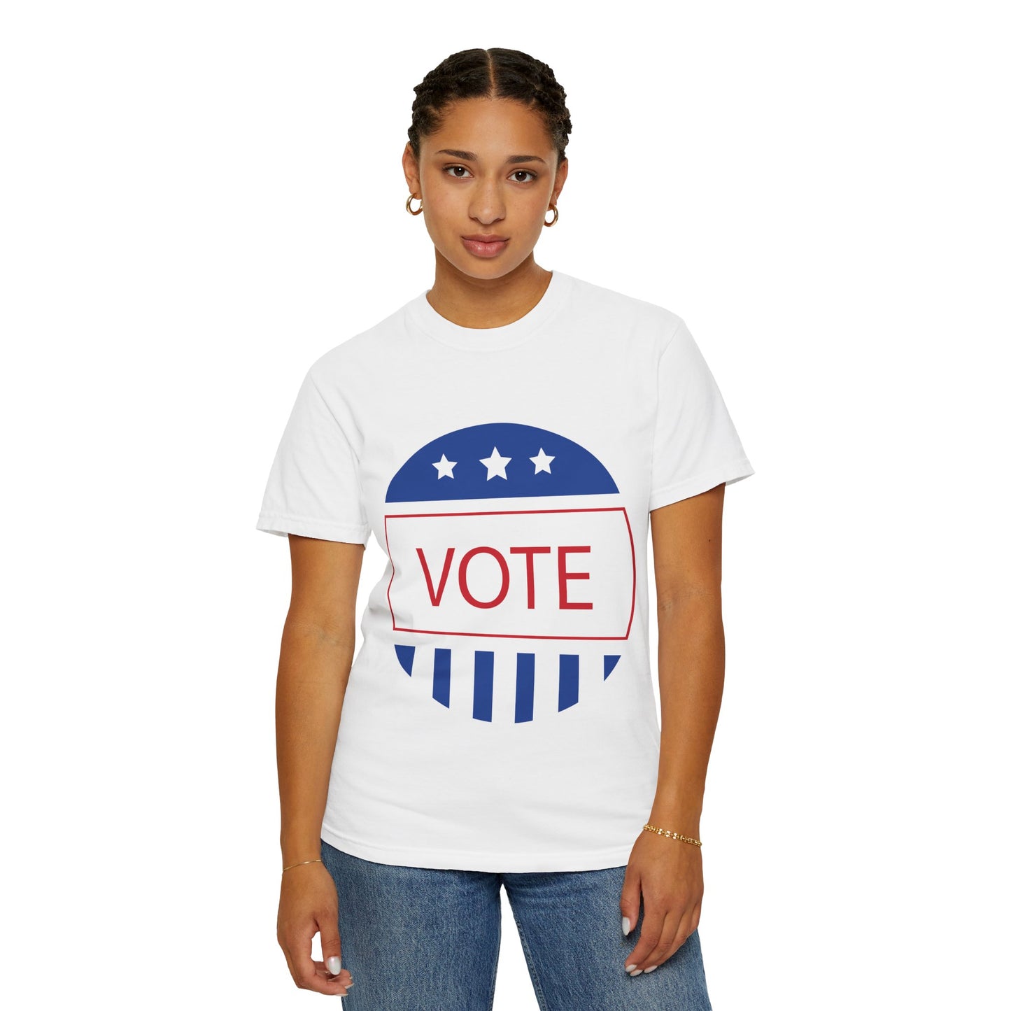 Unisex Vote Garment-Dyed T-Shirt - Perfect for Election Day and Advocacy