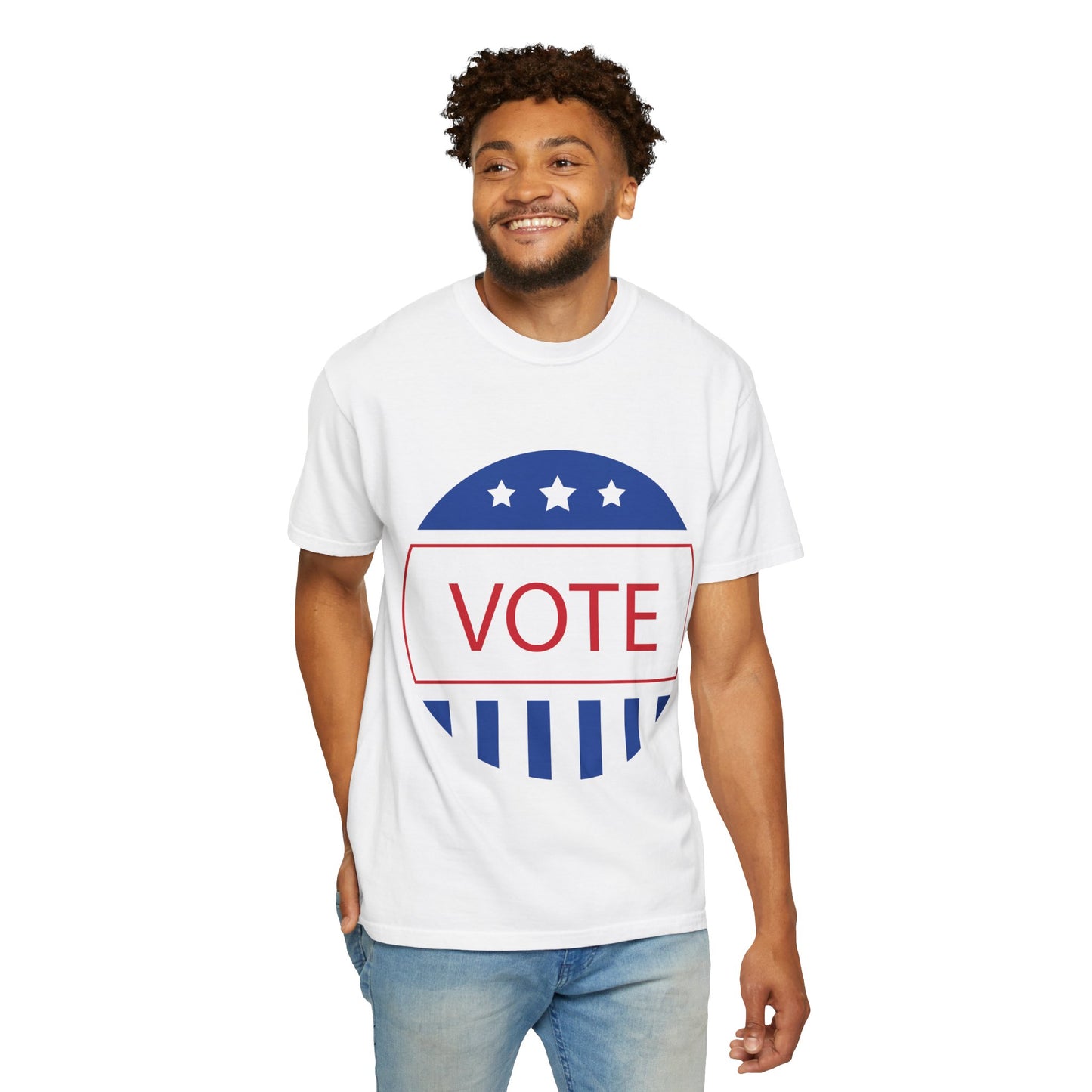 Unisex Vote Garment-Dyed T-Shirt - Perfect for Election Day and Advocacy