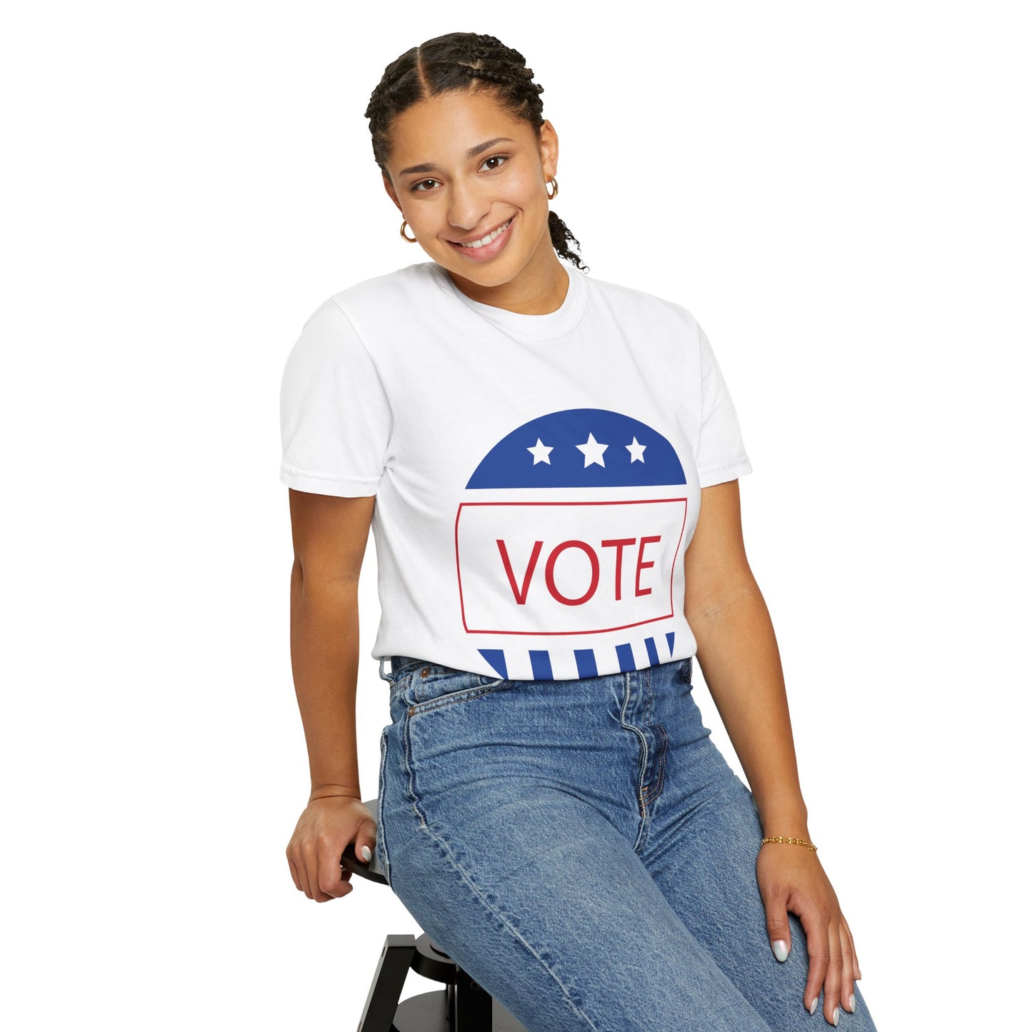Unisex Vote Garment-Dyed T-Shirt - Perfect for Election Day and Advocacy