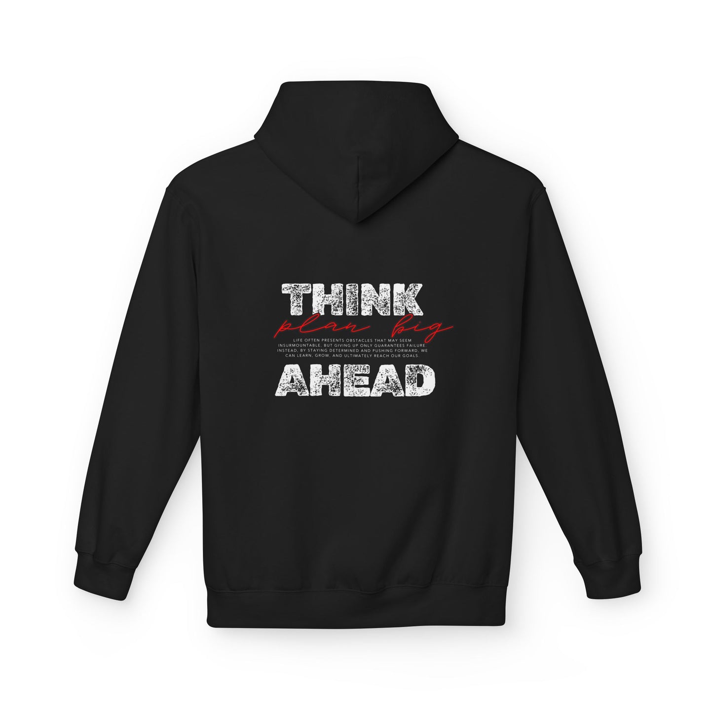 Think Ahead Hoodie — Motivational Graphic Pullover