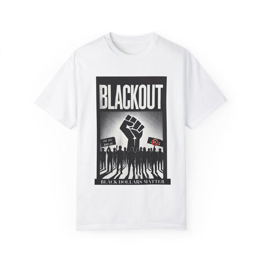 Blackout Protest Unisex T-Shirt – Stand for Justice and Equality