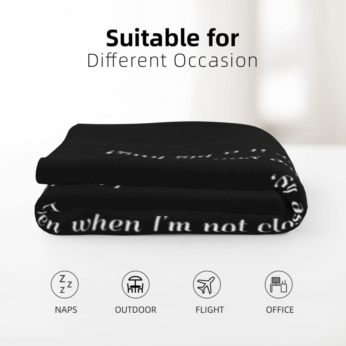 Custom Memorial Blanket with Photo for Loss of Loved One, Memorial Gifts for Loss of Mom Dad, Personalized Sympathy Bereavement Remembrance Grieving Gifts for Loss of Daughter Son