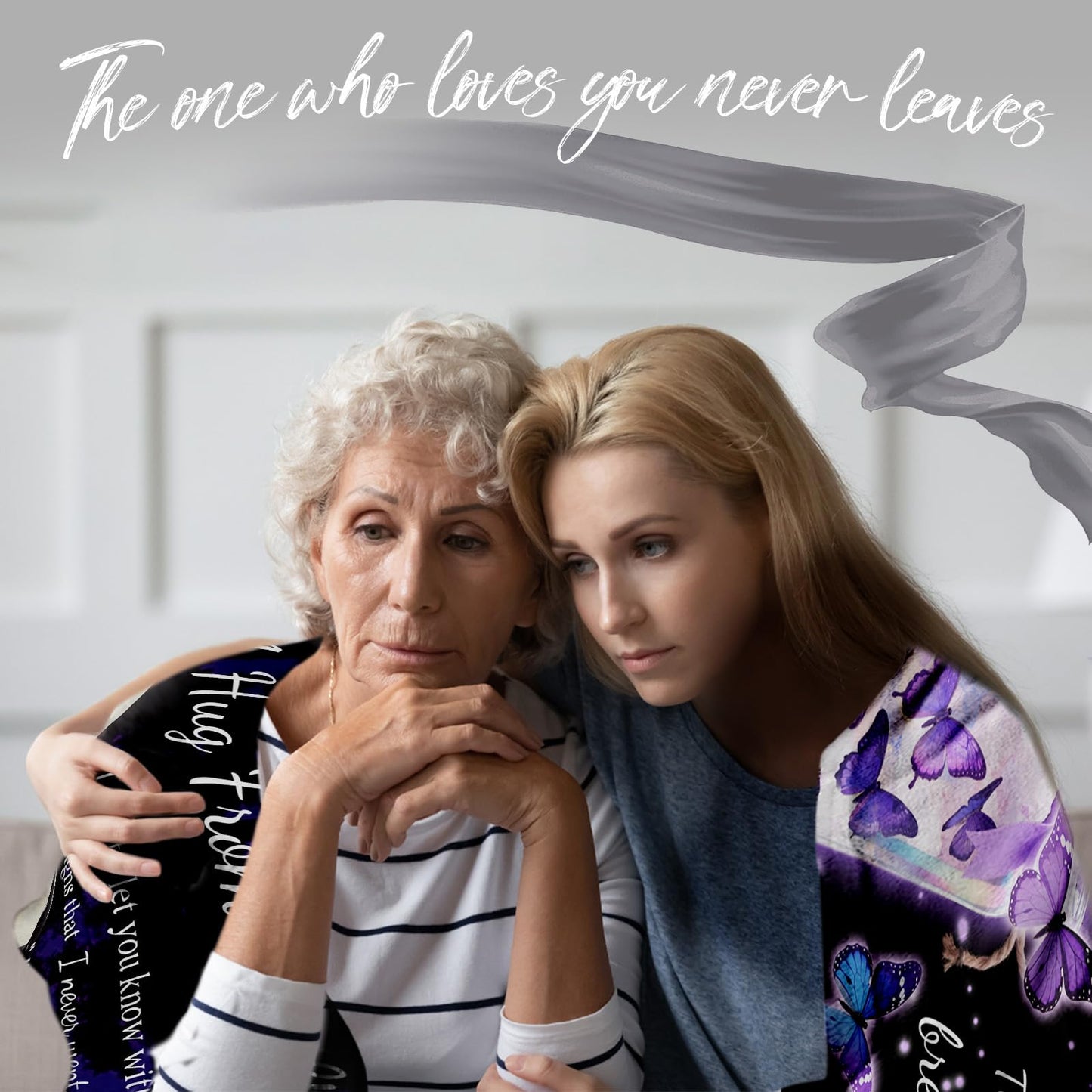 Vsmoedb Custom Memorial Blanket with Pictures, Sympathy Blanket for Loss of Loved One, Memorial Blankets for Loss of Mom Dad, Memory Blankets Memorial Gifts for Loss of Loved One Made in USA