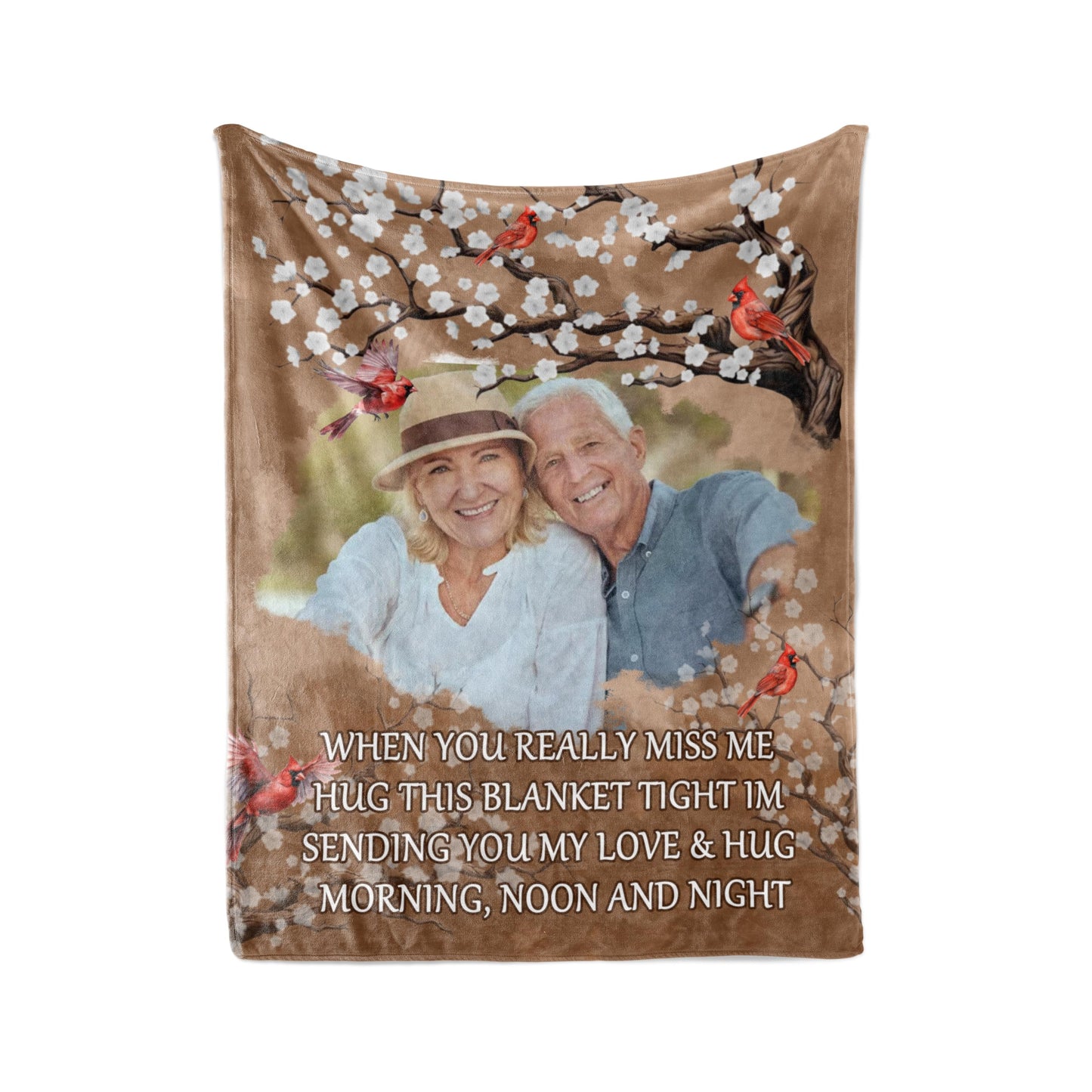 Vsmoedb Custom Memorial Blanket with Pictures, Sympathy Blanket for Loss of Loved One, Memorial Blankets for Loss of Mom Dad, Memory Blankets Memorial Gifts for Loss of Loved One Made in USA